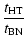 $\displaystyle \frac{t_{\rm HT}}{t_{\rm BN}}$
