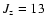 $J_{\rm z}=13$