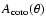 $A_{\rm coro}(\theta)$