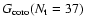 $G_{\rm coro}(N_{\rm t}=37)$