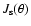 $J_{\rm s}(\theta)$
