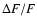 $\Delta F/F$