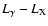 $L_{\gamma } - L_{\rm X}$