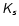 $\mathsfsl K_{\mathsfsl s}$