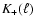 $K_+(\ell)$