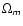 $\Omega_{\mathsfsl m}$