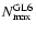 $N_{\rm max}^{\rm GL6}$