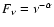 $F_{\nu}={\nu}^{-\alpha}$