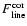 $F^{\rm cor}_{\rm line}$