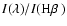 $I(\lambda)/I(\hbox{H$\beta$ })$