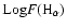 ${\rm Log} F({\rm H_\alpha})$