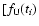 $[f_{\rm U}(t_i)$