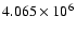 $4.065 \times 10^6$