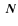 $~\vec{N}$