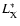 $L_{{\rm X}}^{*}$