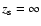 $z_{\rm s}=\infty$