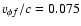 $v_{\phi f}/c=0.075$