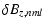 $\displaystyle \delta B_{z,nml}$