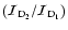 $\left ({\cal {I}}_{{\rm {D}}_2}/{\cal {I}}_{{\rm {D}}_1}\right )$