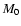 $M_{\rm0}$