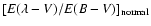 $[E(\lambda-V)/E(B-V)]_{\rm normal}$