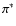 $\pi^*$