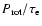 $P_{\rm rot}/\tau_{\rm e}$