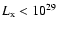 $L_{\rm x}<10^{29}$