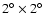 $2^\circ \times 2^\circ $