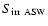 $S_{\rm irr~ASW}$