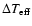 $\Delta T_{\rm eff}$