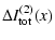 $\displaystyle \Delta I_{\rm tot}^{(2)}(x)$
