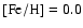 ${\rm [Fe/H]} = 0.0$