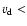 $v_{\rm d} <$