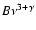 $B \nu^{3+\gamma}$