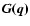 $\vec{G(q)}$