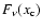 $F_{\nu}(x_{\rm c})$
