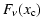 $\displaystyle %
F_{\nu}(x_{\rm c})$