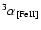$^3\alpha_{\rm [FeII]}$