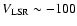 $V_{\rm LSR} \sim -100$