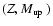 $(Z,\mbox{$M_{\rm up}$ })$