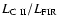 $L_{{\rm C~II}}/L_{{\rm FIR}}$