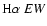 ${\rm H} \alpha~EW$