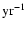 $\rm yr^{-1}$