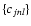 $\{c_{jnl}\}$