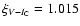 $\xi_{V-I_{\rm C}}=1.015$