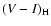 $(V-I)_{\rm H}$