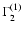 $\Gamma^{(1)}_2$