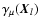 $\gamma_\mu(\vec{X}_l)$
