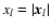$x_l=\left\vert \vec{x}_l \right\vert$